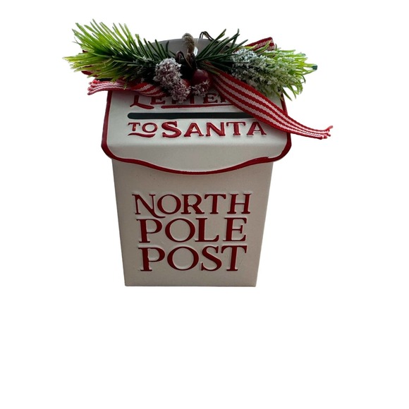 Santa’s North Pole letters to Santa mail box that opens up NWT - Picture 1 of 2
